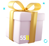 Receba seus bônus de boas-vindas no 55ll